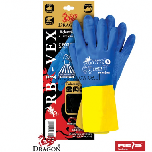 Rękawice z neoprenu RBI-VEX
